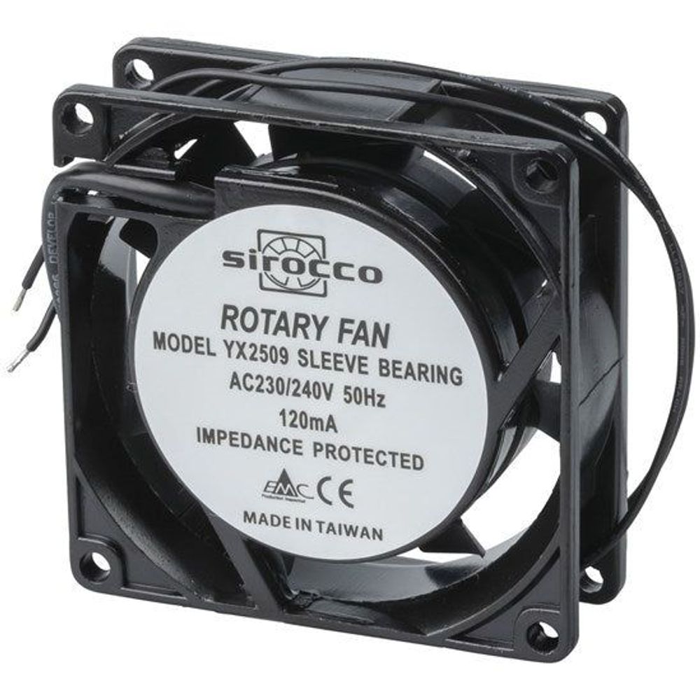 YX2509 - 80mm 240V AC Thin Fan