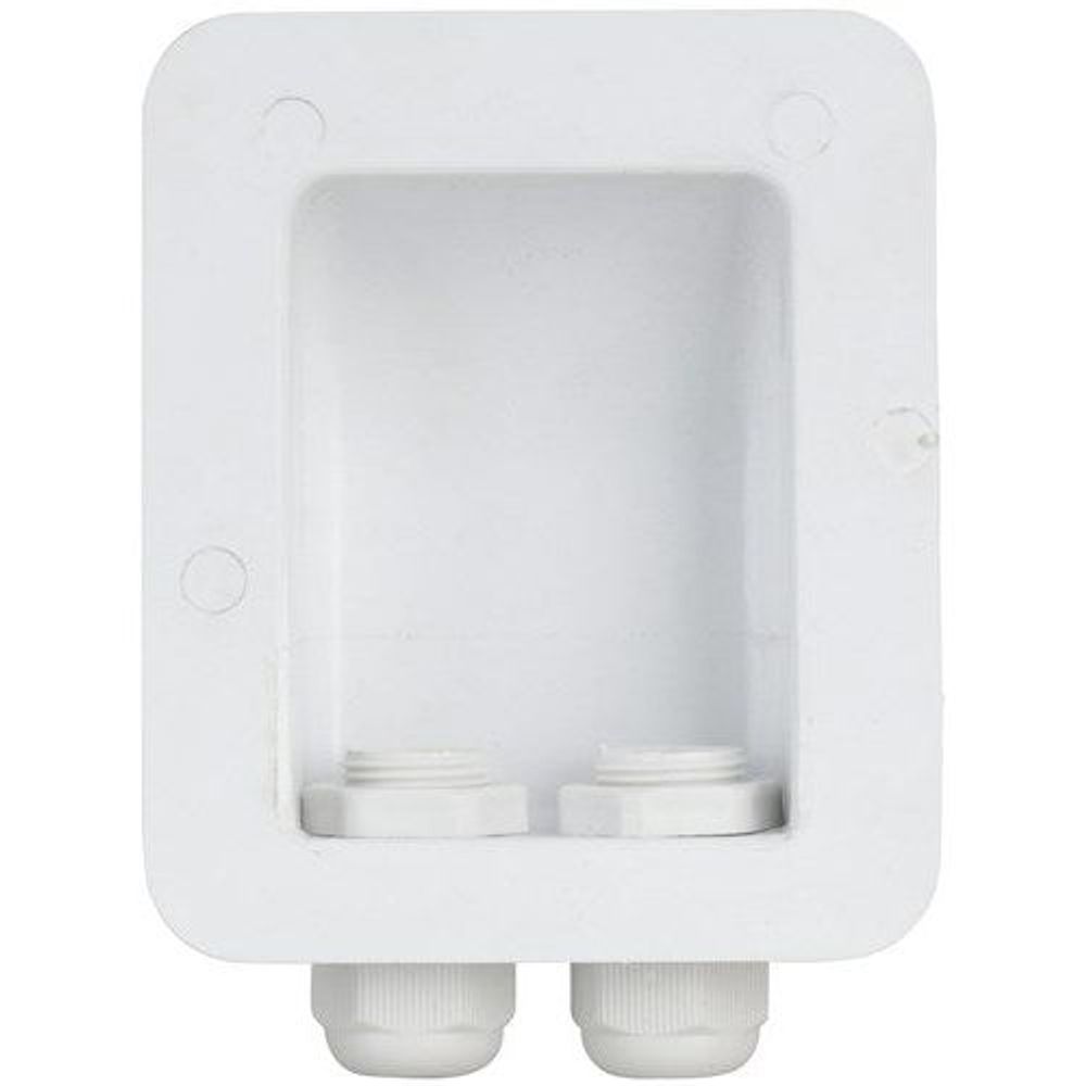 HS8866 - White ABS Solar Cable Entry Point