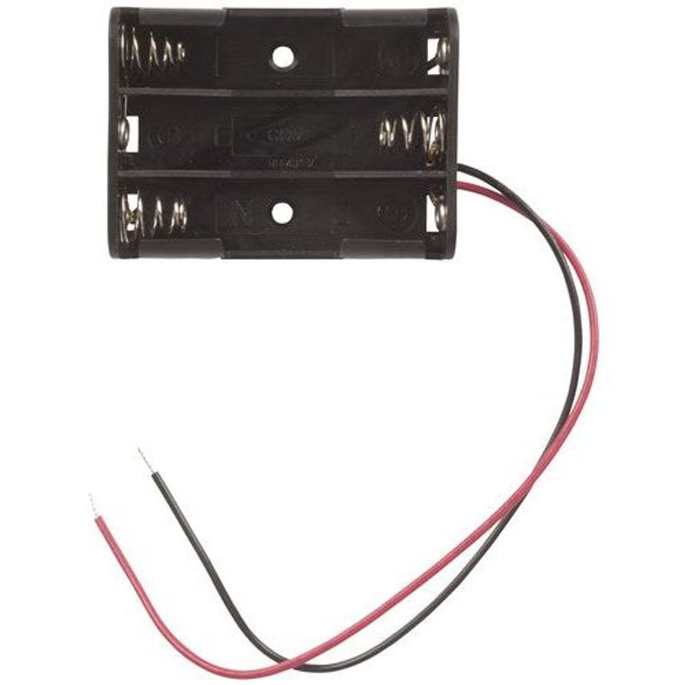 PH9272 - 3 X AAA Side by Side Flat Battery Holder