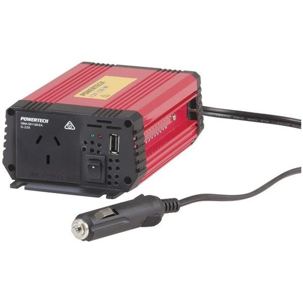 MI5130 - 150W (450W Surge) 12VDC to 240VAC Inverter with USB