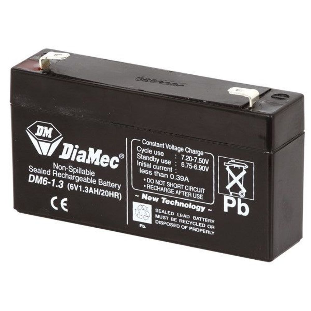 SB2495 - 6V 1.3Ah SLA Battery