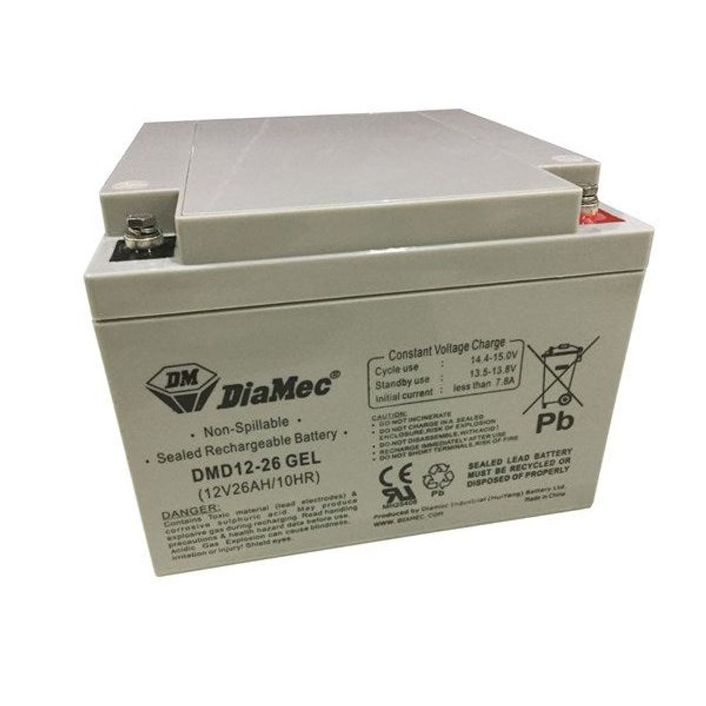 SB1698 - 12V 26Ah Deep Cycle Gel Battery