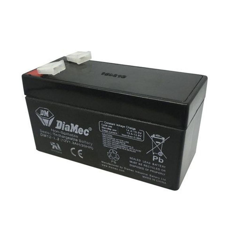 SB2480 - 12V 1.3Ah Sealed Lead Acid (SLA) Battery