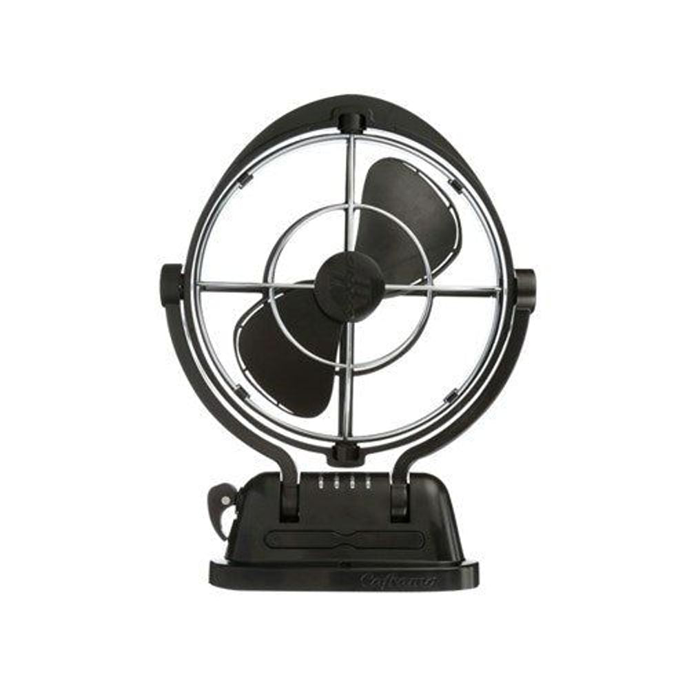 7010CABBX - Sirocco 12-24VDC Gimbal Fan 7" Three Speed Black