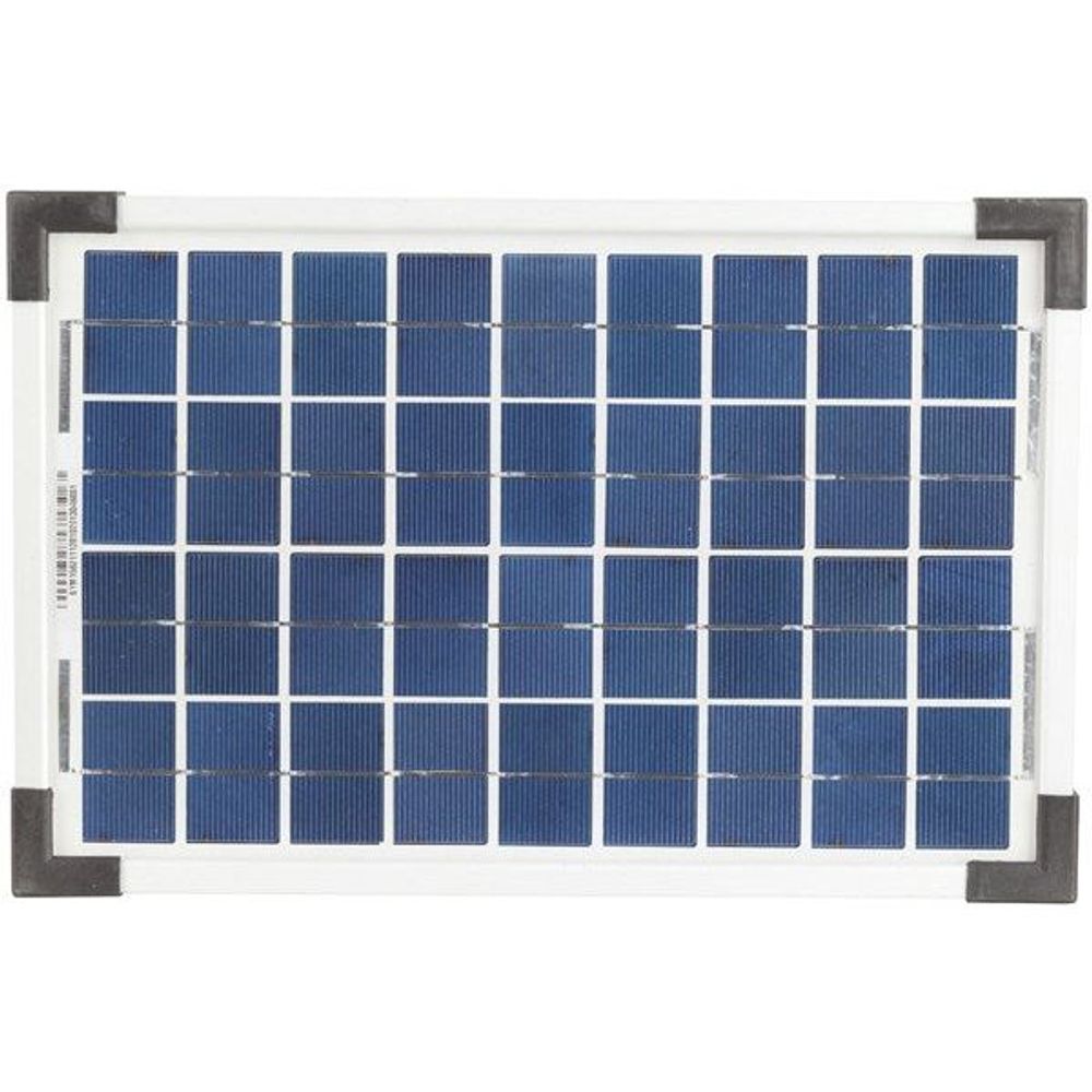 ZM9051 - 12V 10W Solar Panel with Clips