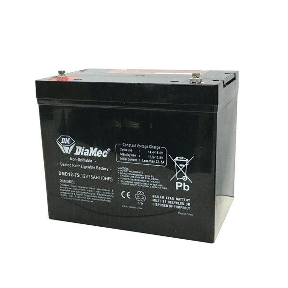 SB1680 - 12V 75Ah AGM Deep Cycle Battery