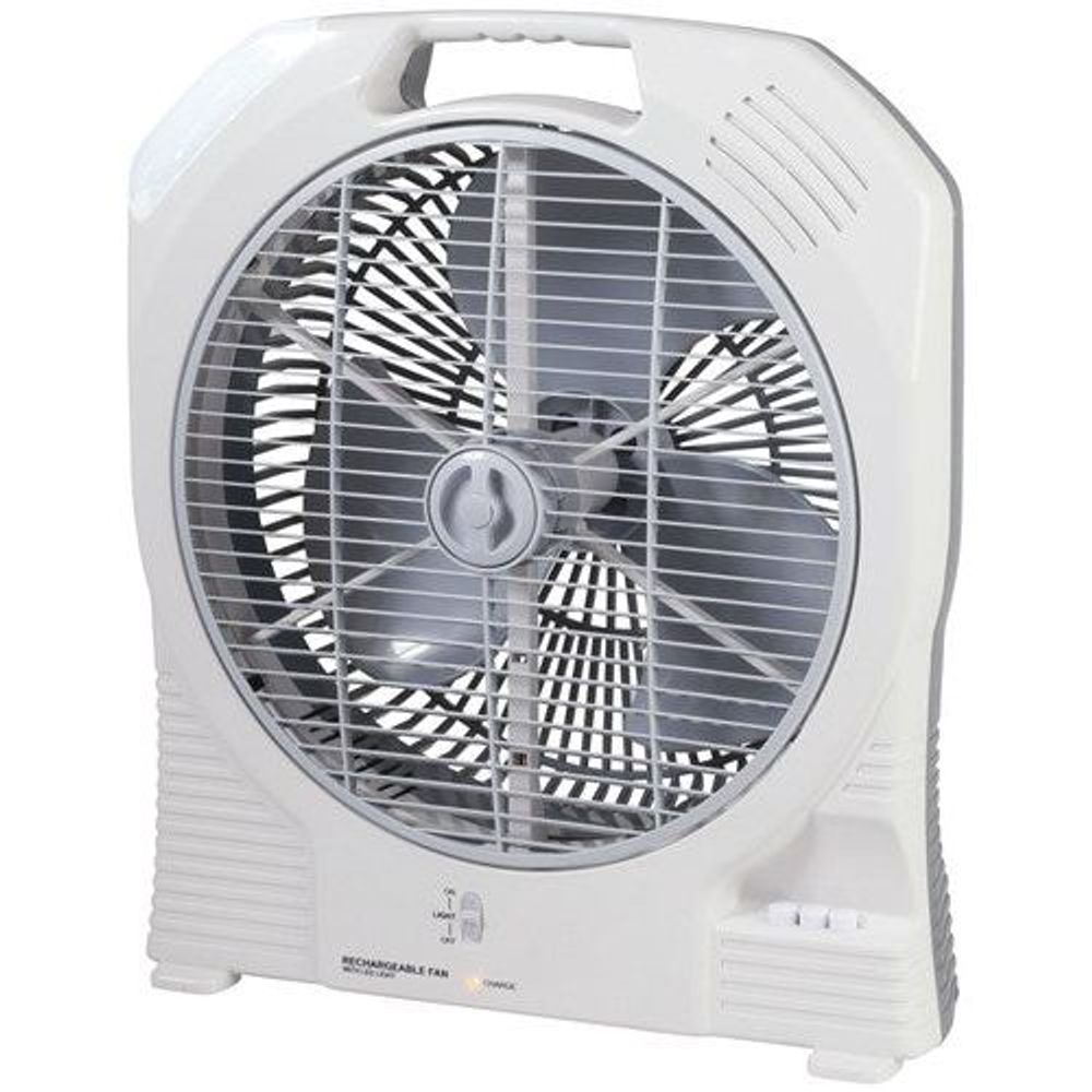 GH1294 - Katabat 14 Inch AC/12VDC Rechargeable Oscillating Fan