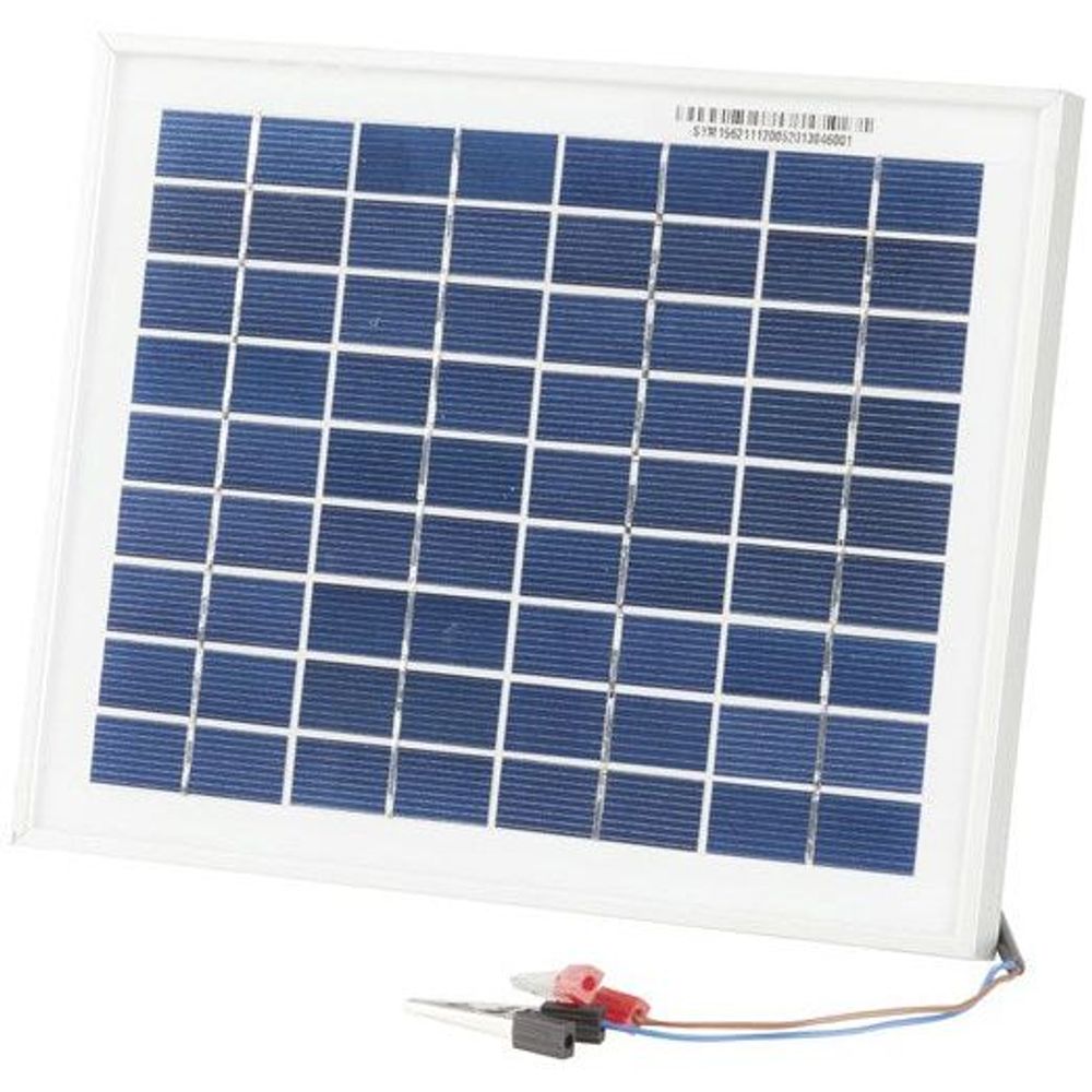 ZM9049 - 12V 5W Solar Panel with Clips