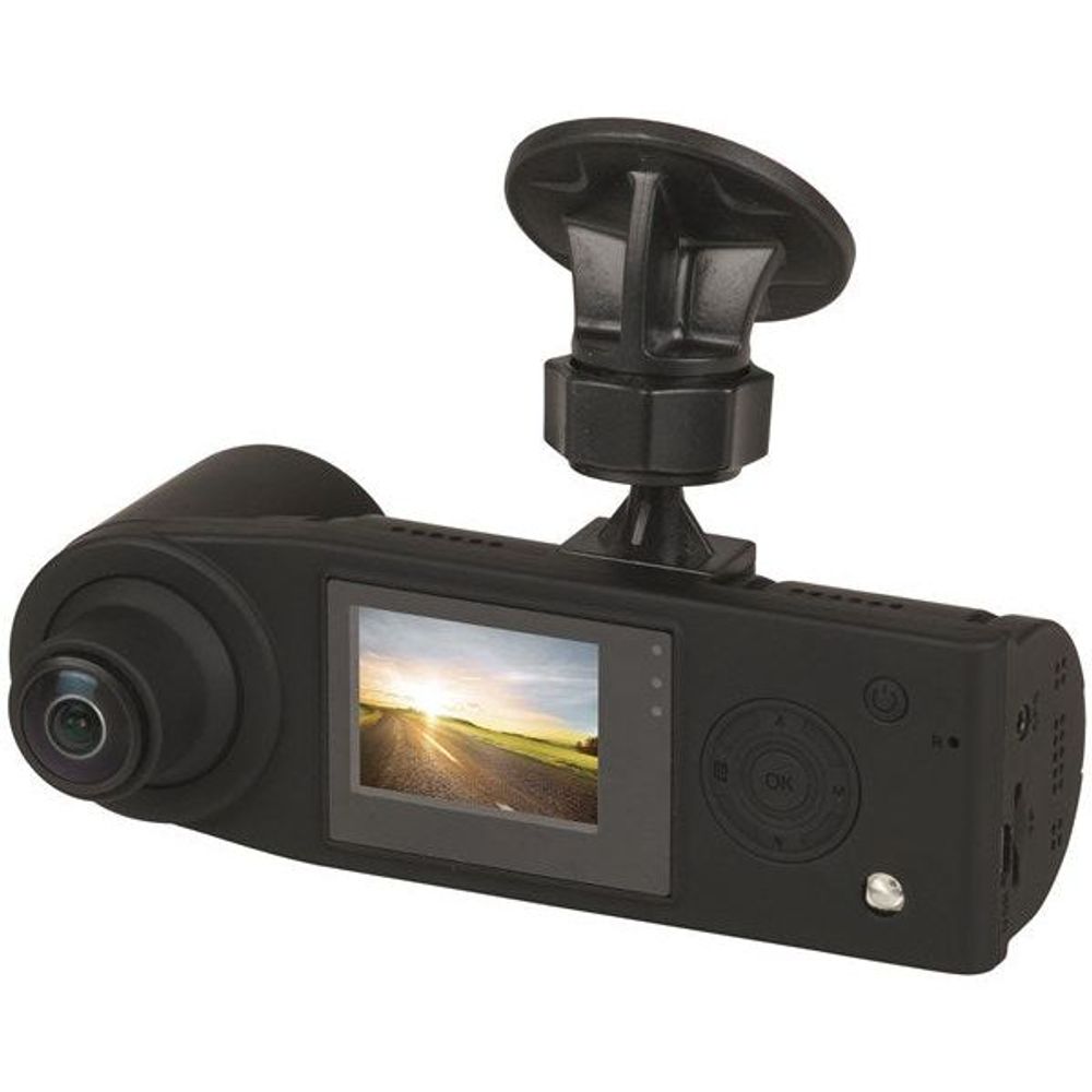 QV3866 - 360 Deg Dual 1080p Dash Camera with 1.5 Inch LCD Screen