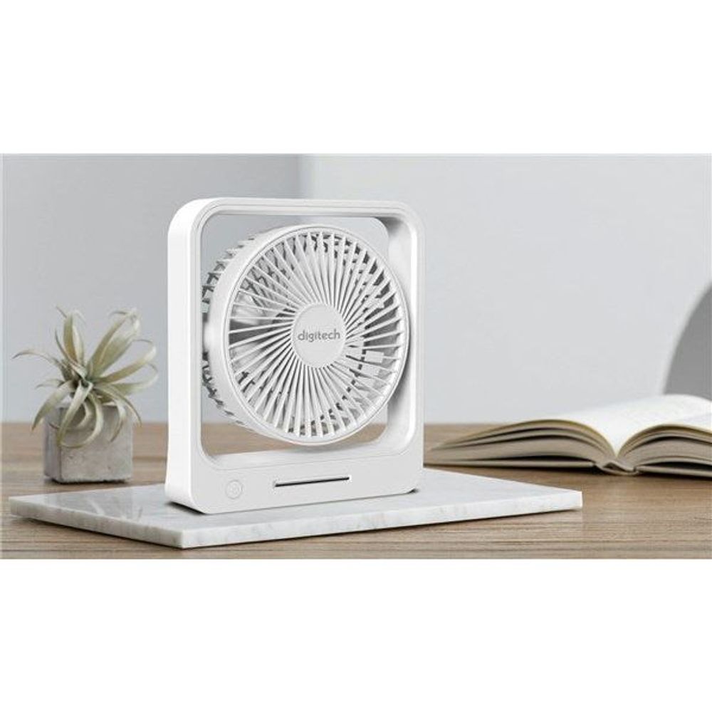 GH1298 - 6" Rechargeable Desktop Fan