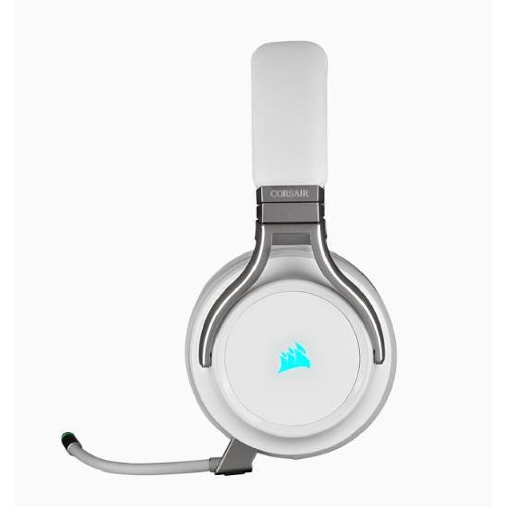 Corsair Virtuoso RGB Wireless High-Fidelity Gaming Headset - White