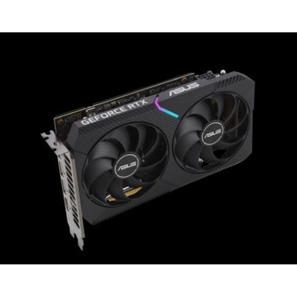 ASUS Dual-RTX3060ti-O8G-Mini-V2 LHR 8GB GDDR6 PCI-E4.0 2xfan 3xDP 2xHDMI 2.7 Slot