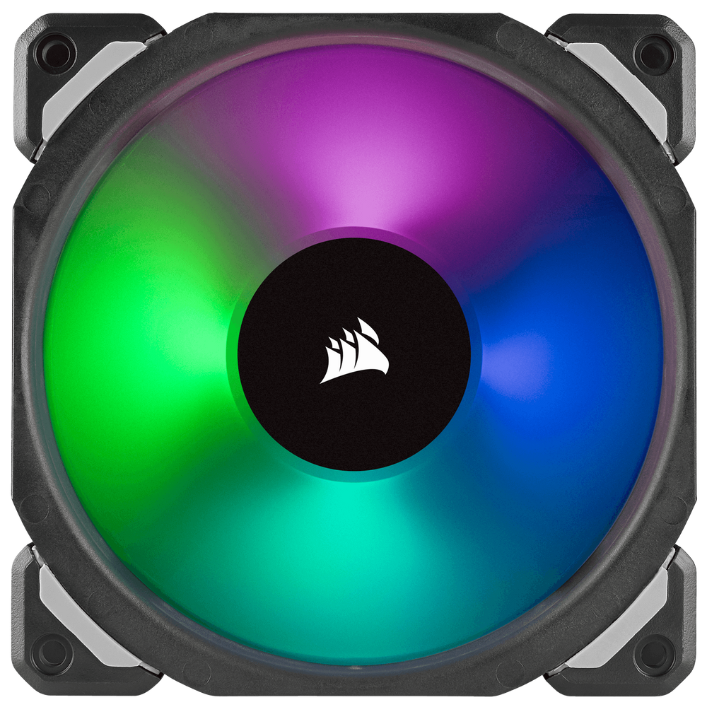 Corsair Ml120 Pro RGB 120mm Premium Magnetic Levitation RGB LED PWM Fan Single Pack