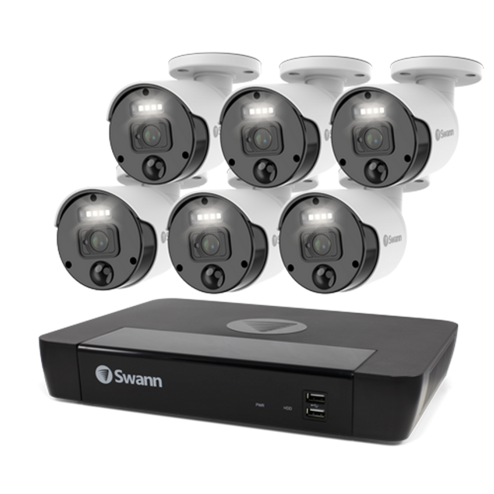 Swann SWNVK-876806-AU Master-Series 4K HD 6 Camera 8 Channel NVR Security System