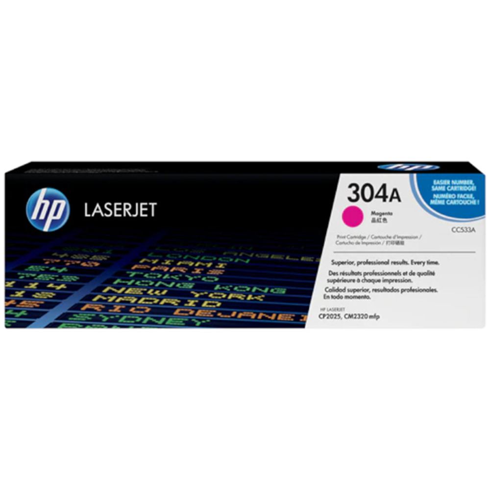 HP 304A Toner Cartridges Magenta