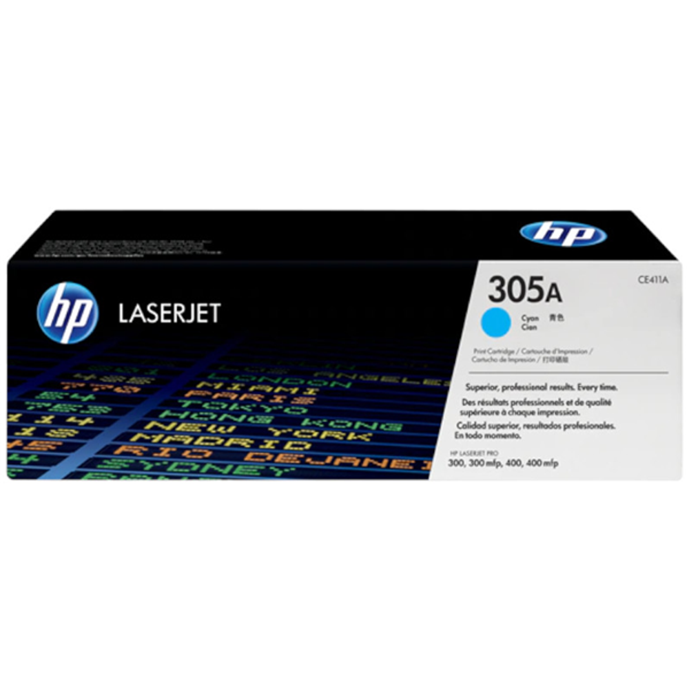 HP 305A Toner Cartridges Cyan