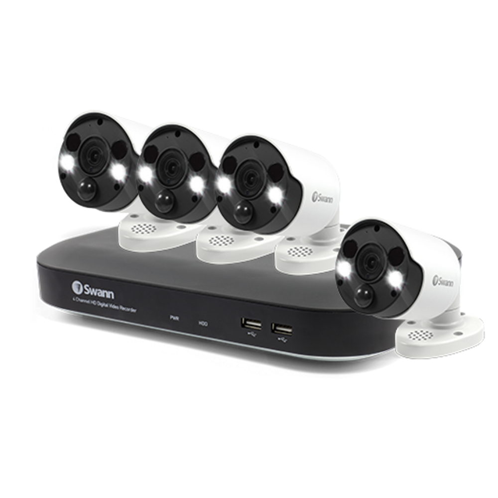 Swann SWDVK-855804FB-AU 4 Camera 8 Channel 4K Ultra HD DVR Security System