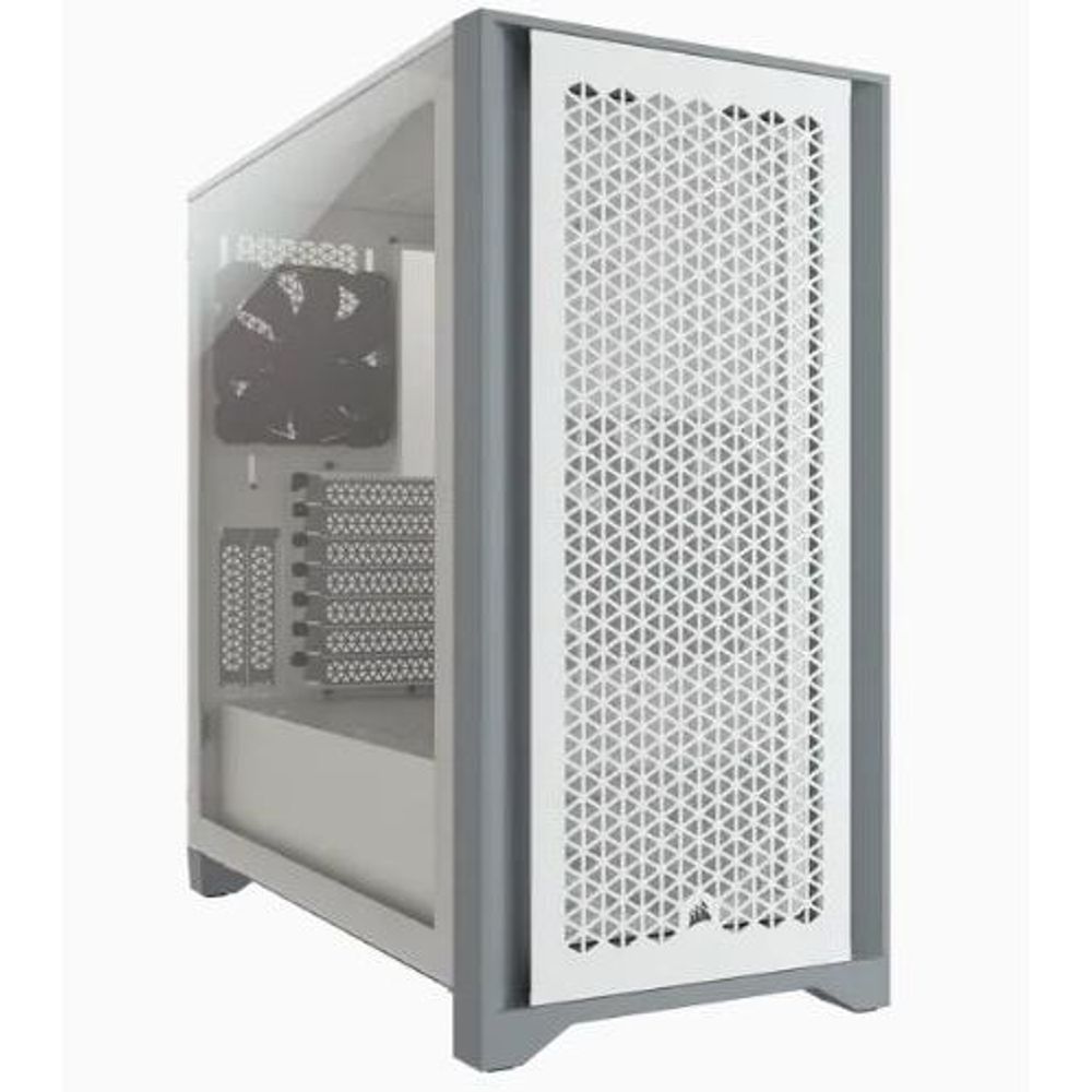 Corsair 4000D Airflow Tempered Glass Mid-Tower - White