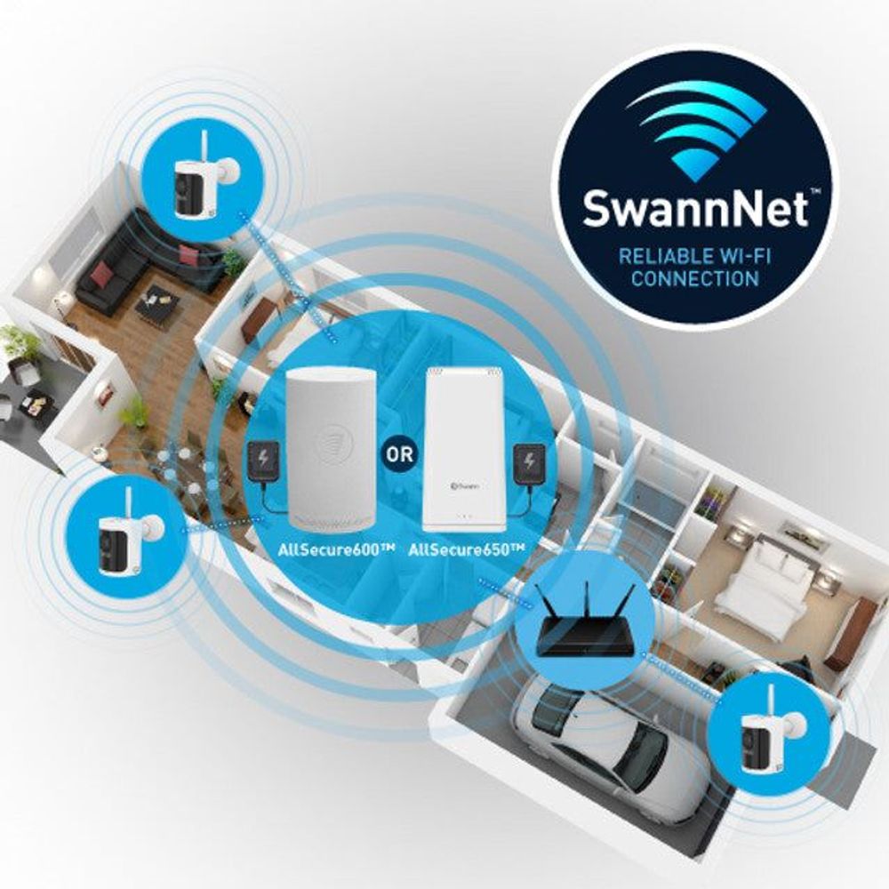 Swann SWNVW-600CMB-GL Extra 2K Wireless Camera for AllSecure650™ & AllSecure600™ Kits