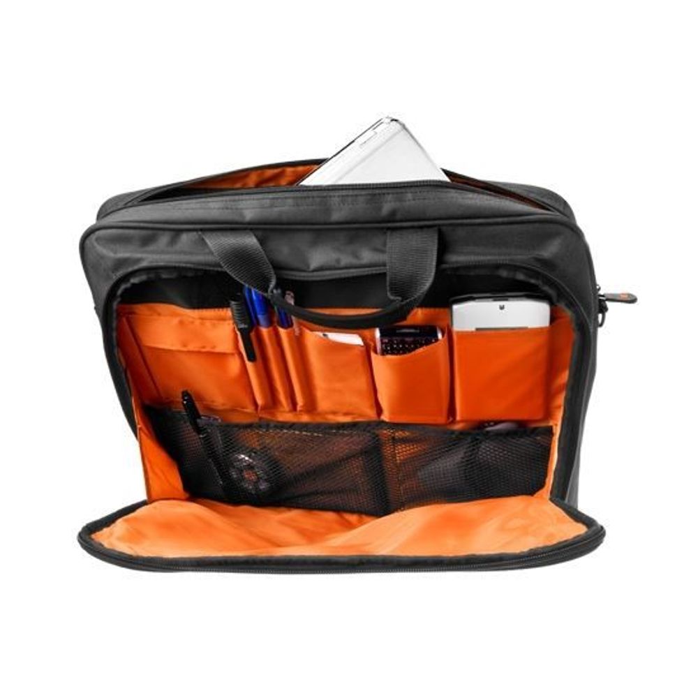 EVERKI EKB407NCH Advance Briefcase 16'', Separate zippered accessory pocket. Front stash pocket