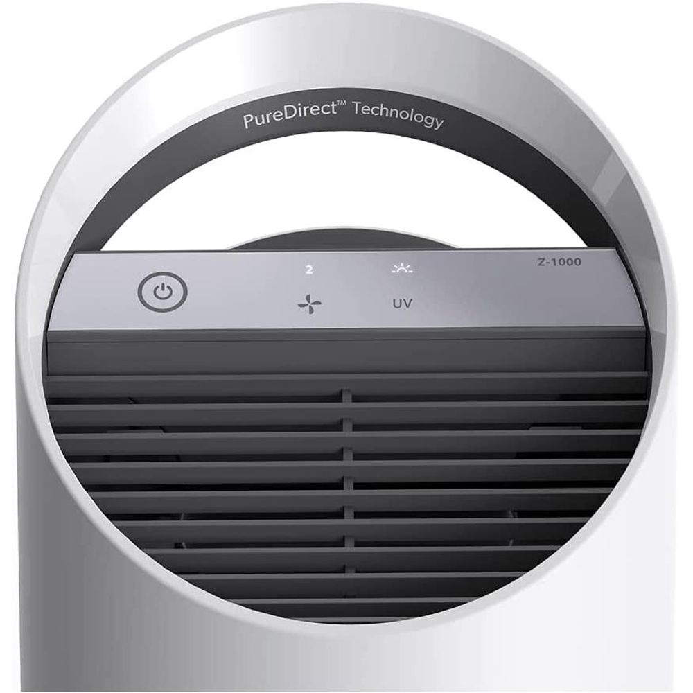 TruSens Z-3000 Large Room Air Purifier with SensorPod Air Quality Monitor, DuPont HEPA Filter and Two Airflow Streams, White