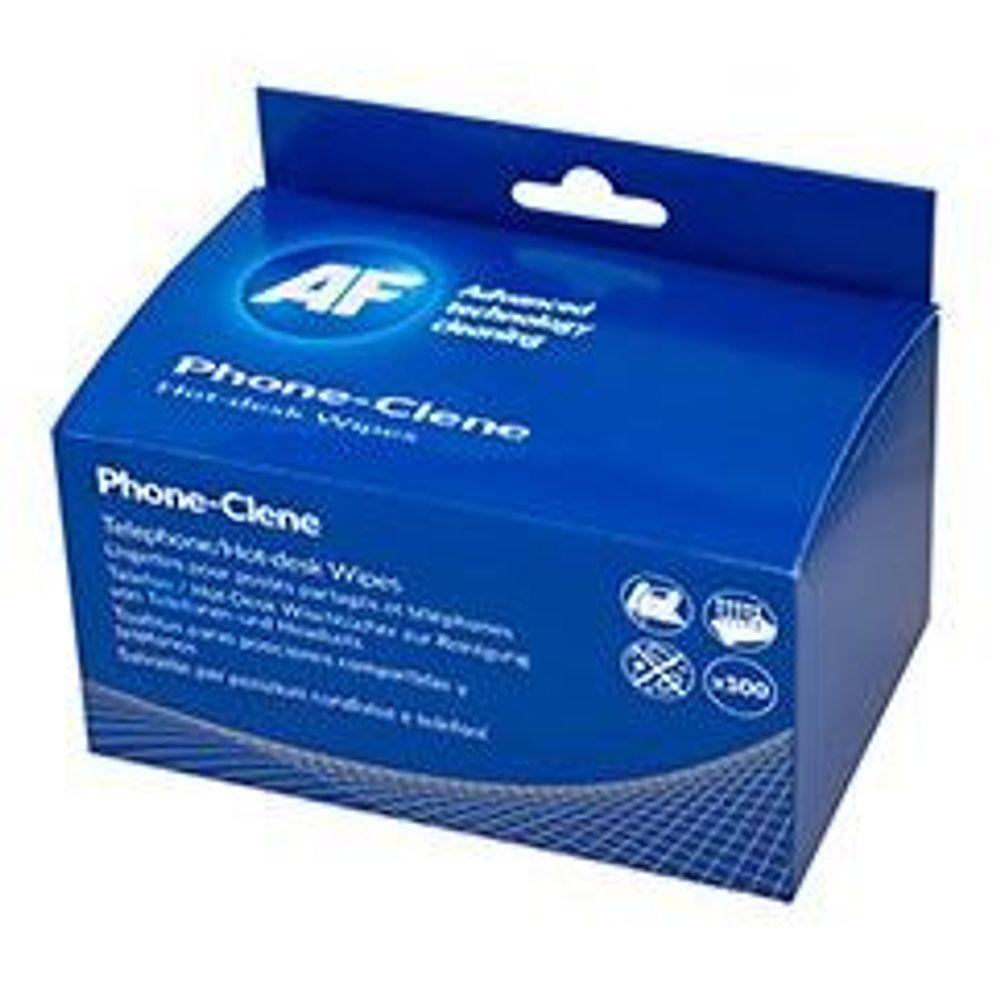 AF Phone-Clene Anti-Bacterial Phone Wipes Box