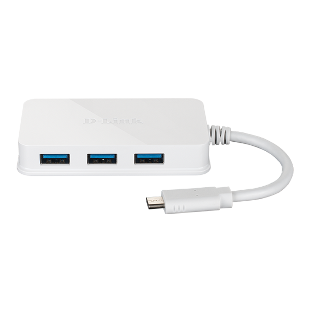 D-Link Dub-H410 USB-C To 4-Port USB 3.0 Hub