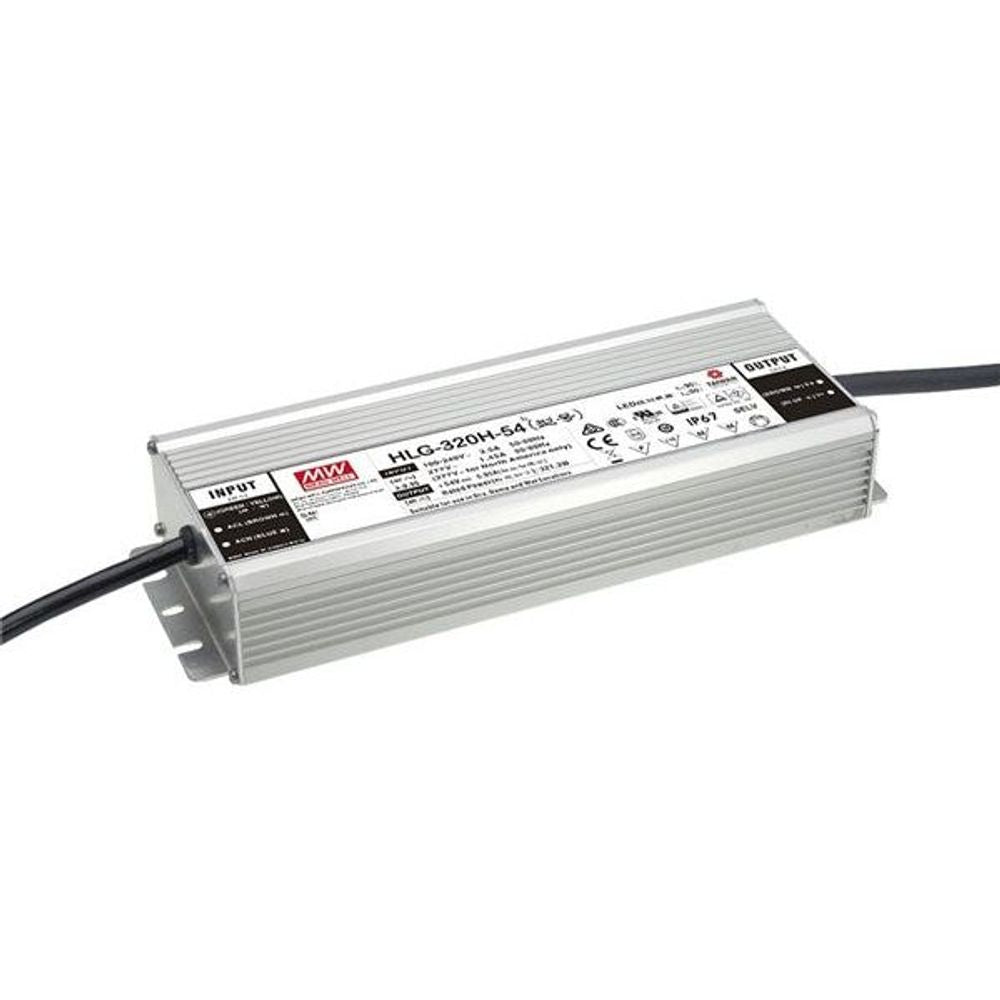 HLG-320H-48B - PSU LED 320W 6.7A MW HLG-320H-48