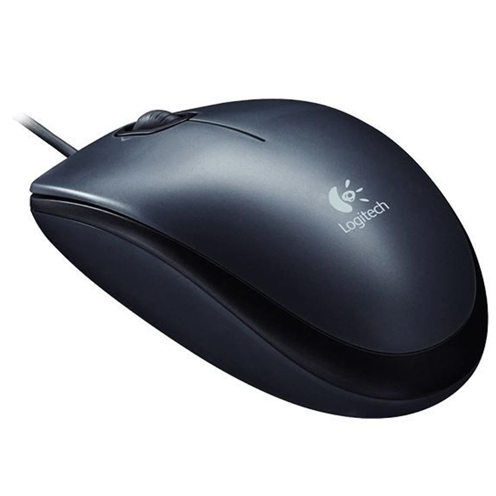 Logitech M90 USB Wired Full Size Mouse