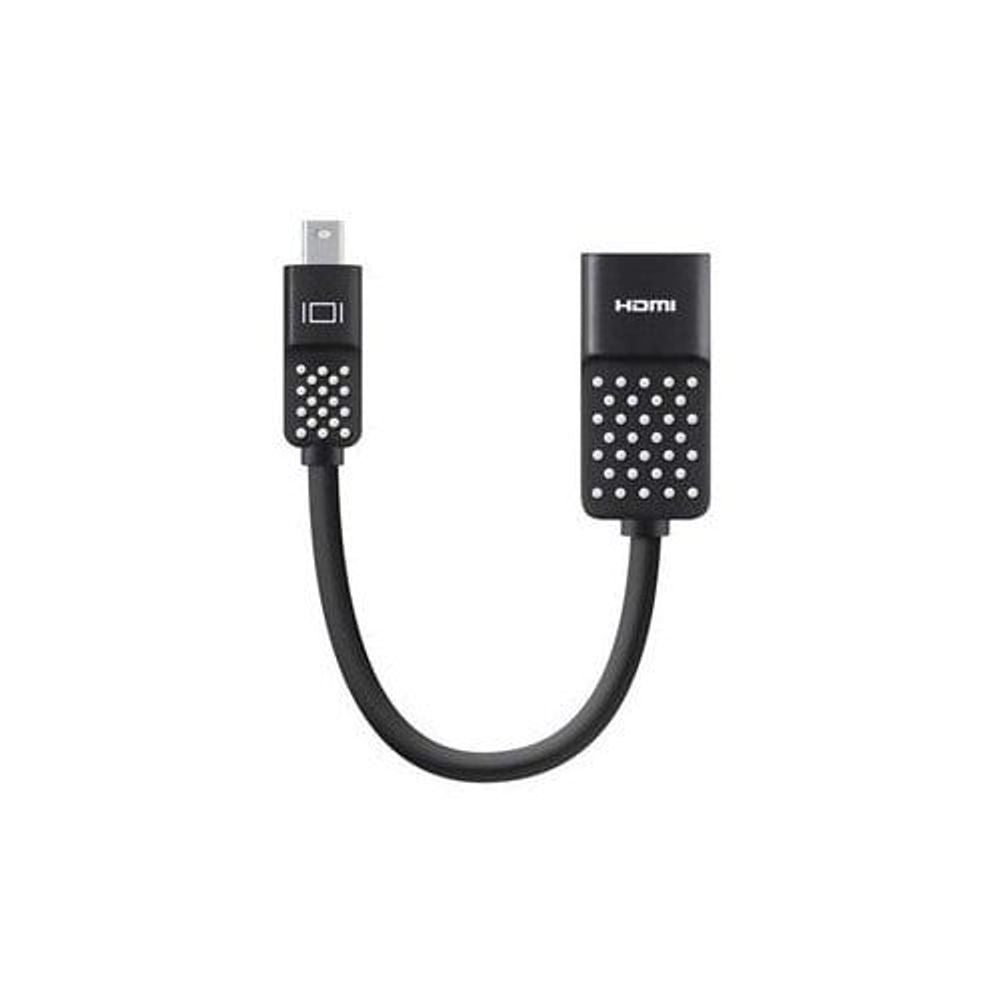 F2CD079BT - Belkin Mini DisplayPort/HDMI Audio/Video Cable - HDMI/Mini DisplayPort A/V Cable for Audio/Video Device - First End: Mini DisplayPort Digital Audio/Video - Second End: HDMI Digital Audio/Video - 1 Each