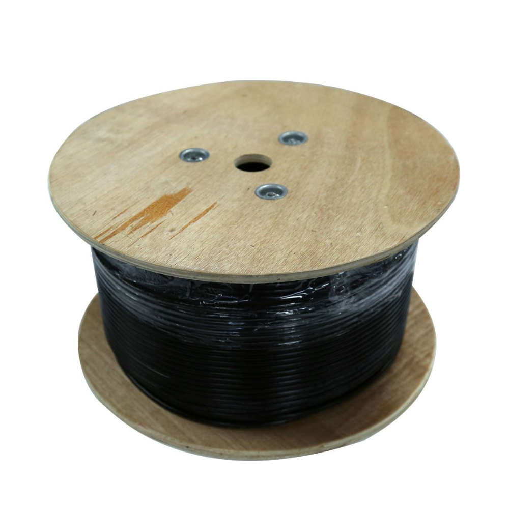 305m S/FTP Cat6 23 AWG, 30%TC braid + UV Stabilised PE jacket