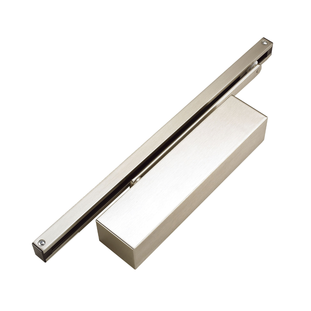 Briton BNT-1130B-T-SE - 1130 Series surface mounted track closer strength 1-4 Silver