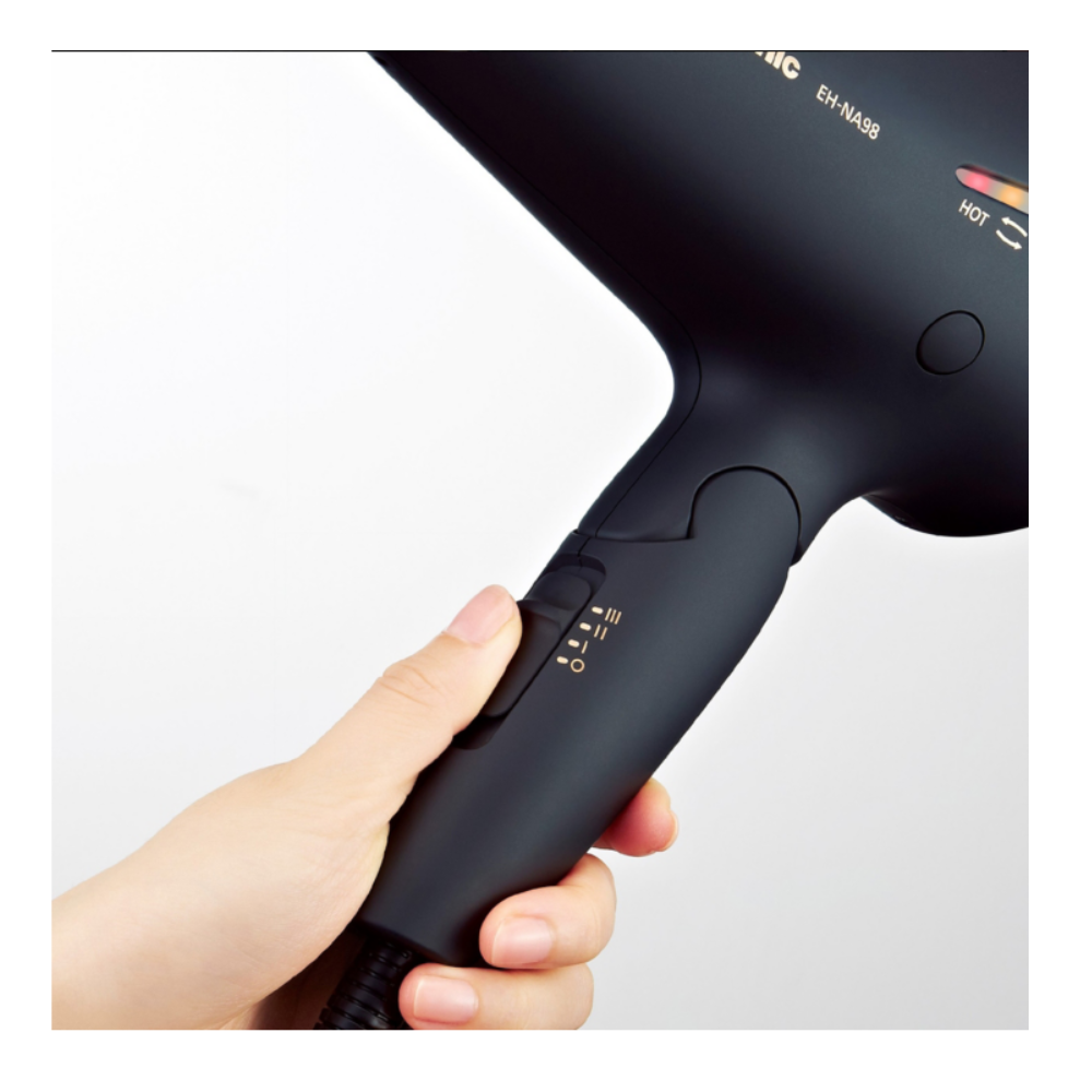 Panasonic EH-NA98-K765 1800W Nanoe™ Mineral Hair Dryer, intelligent temperature control