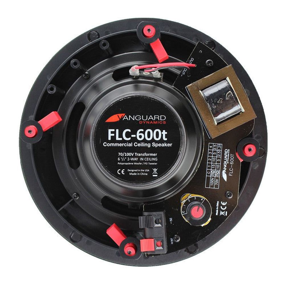 Vanguard 6.5" Commercial In-Ceiling 100v Line Speaker