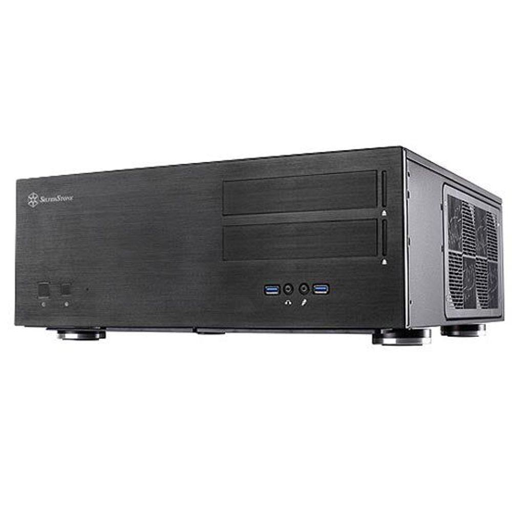 SilverStone GD08 Grandia ATX Black HTPC Case