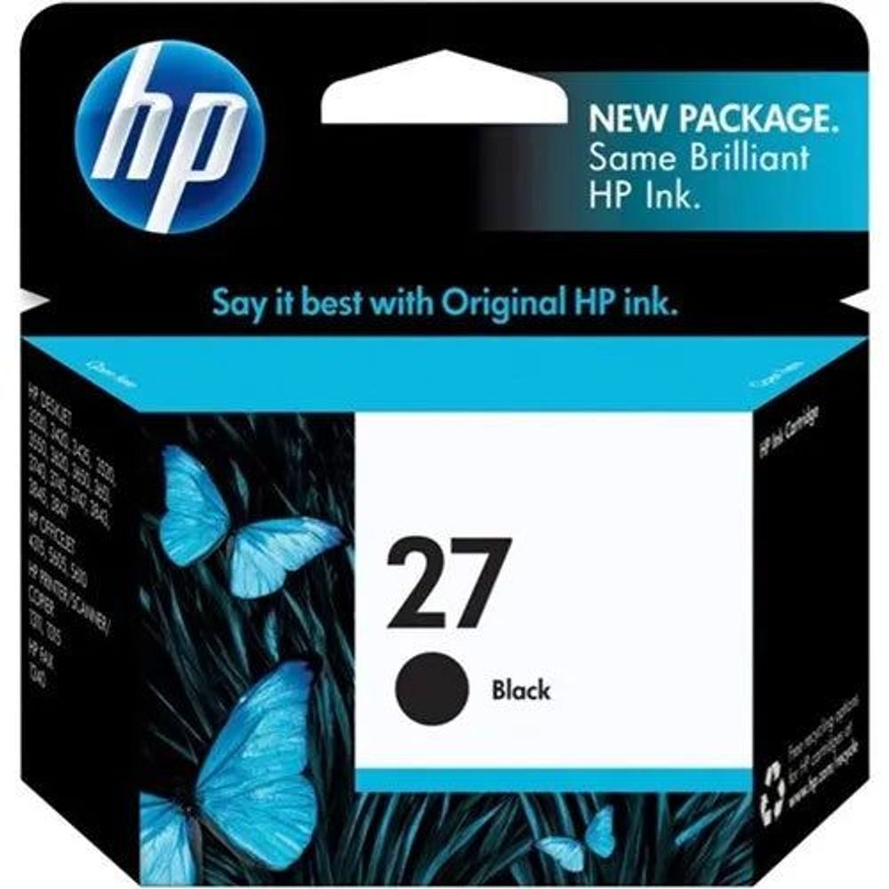 HP 27 Black Ink Cartridge