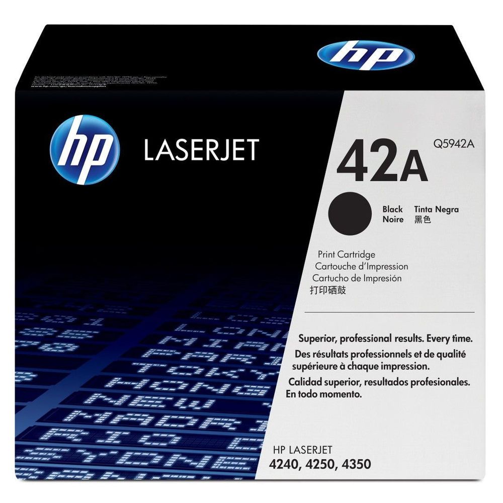 HP 42A Black Toner Cartridge