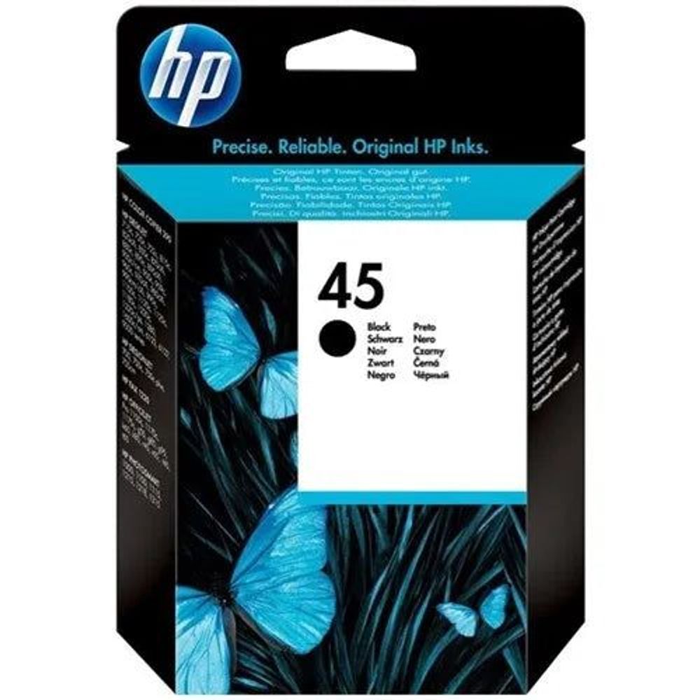 HP 45 Black Ink Cartridge