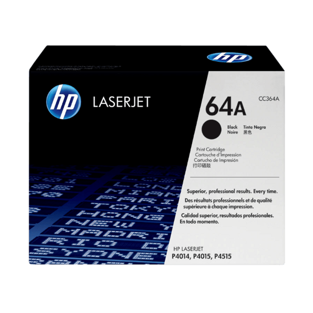 HP 64A Black Toner Cartridge