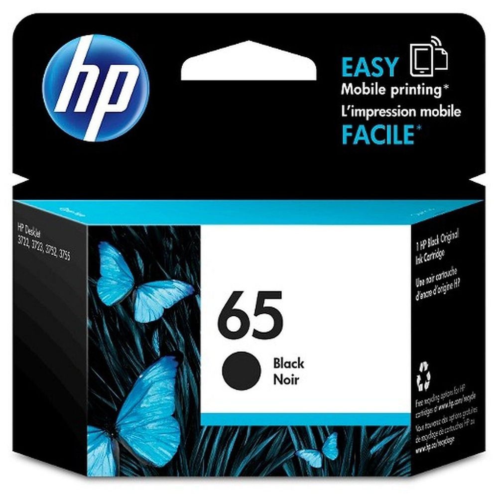 HP 65 Black Ink Cartridge