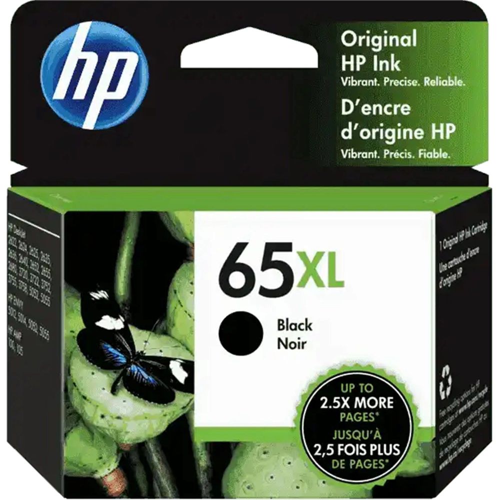 HP 65XL Black High Yield Ink Cartridge