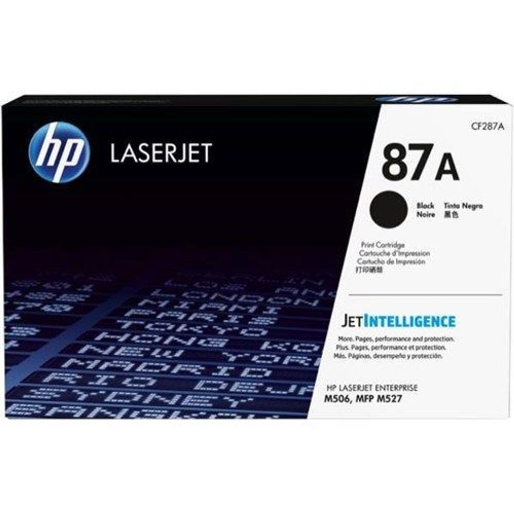 HP 87A Black Toner Cartridge