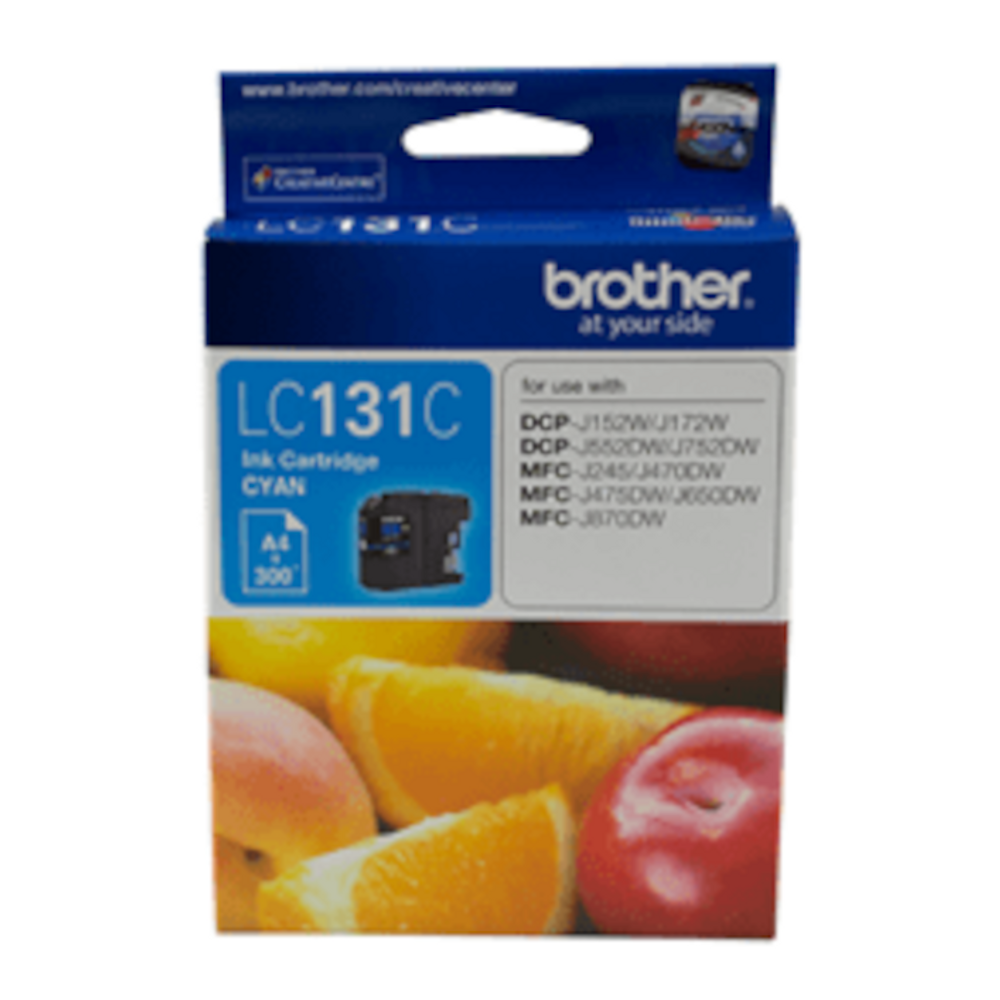 Brother LC131 Ink Cartridges Cyan