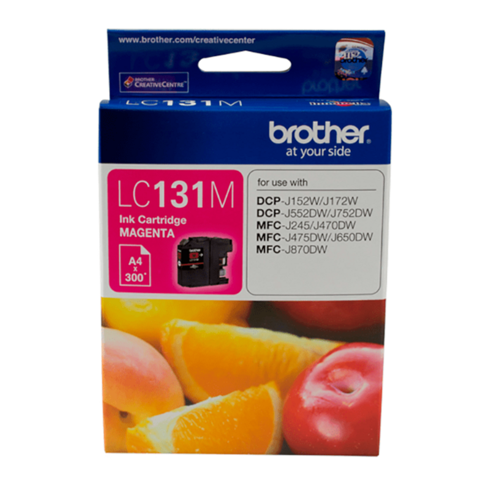 Brother LC131 Ink Cartridges Magenta