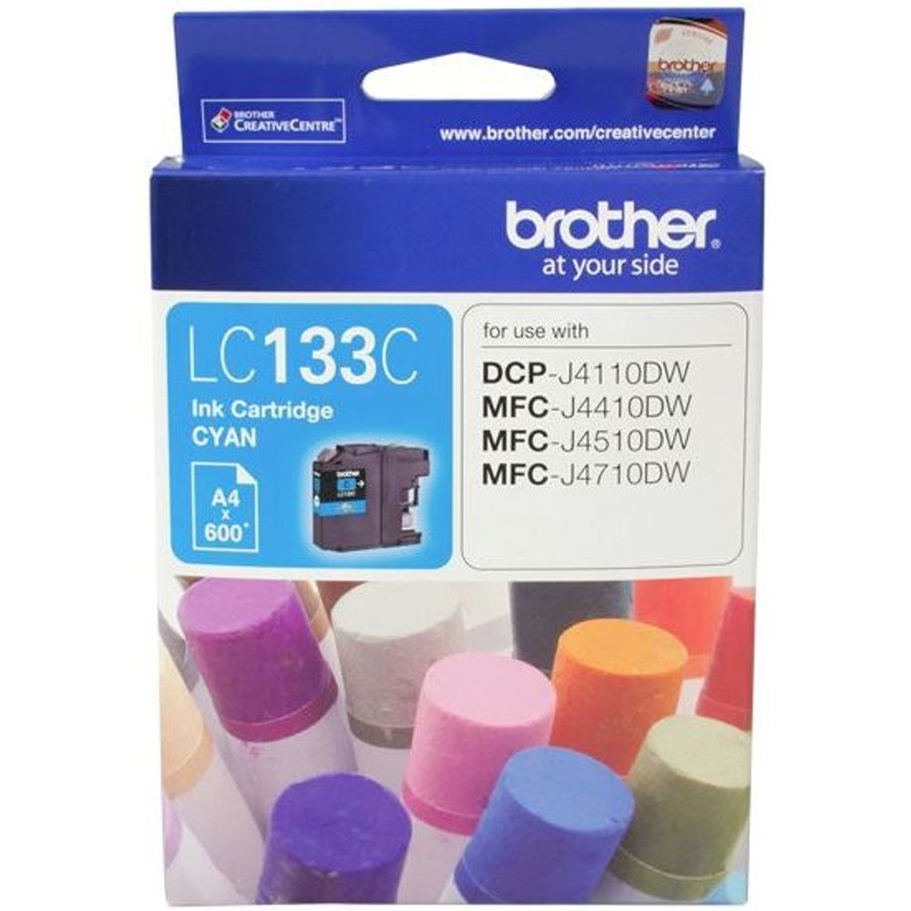 Brother LC133 Ink Cartridges Cyan