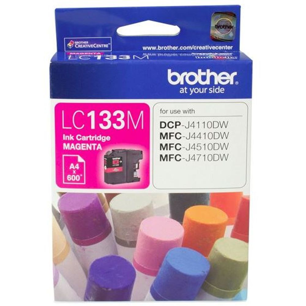 Brother LC133 Ink Cartridges Magenta