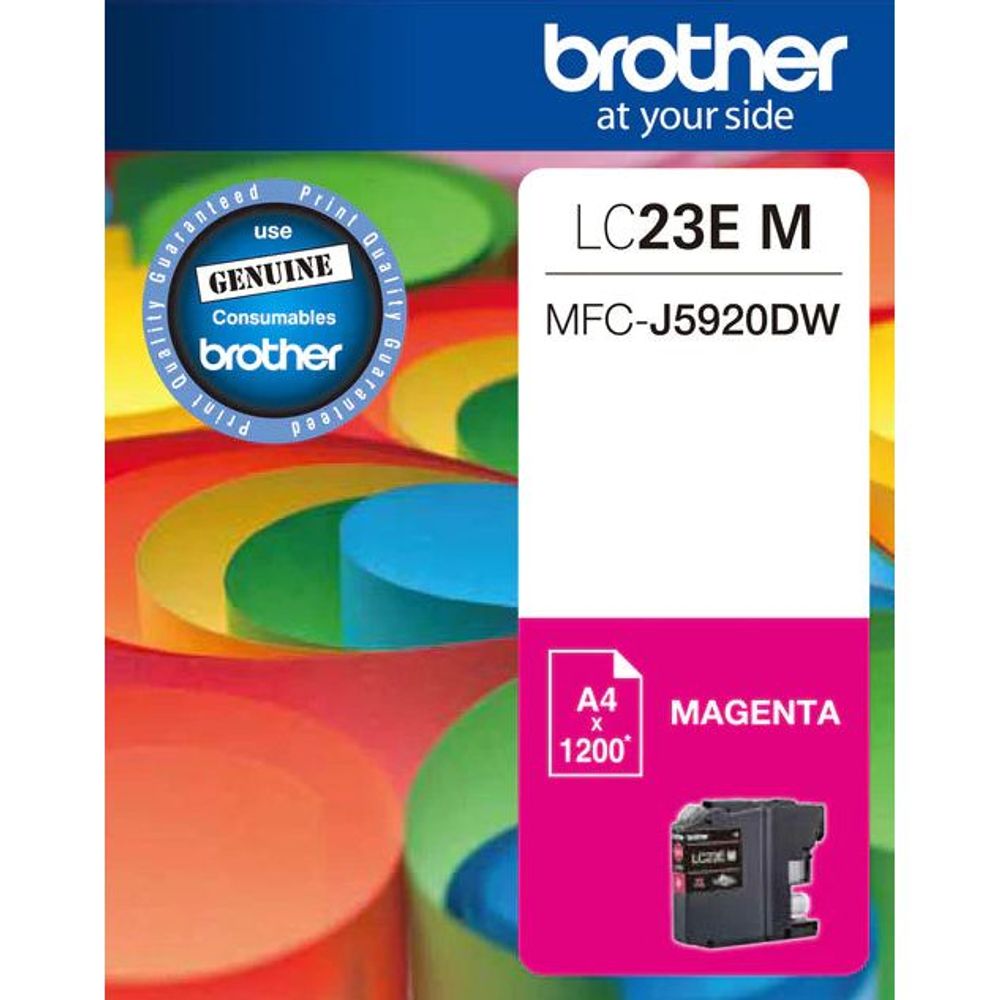 Brother LC23E Ink Cartridges Magenta