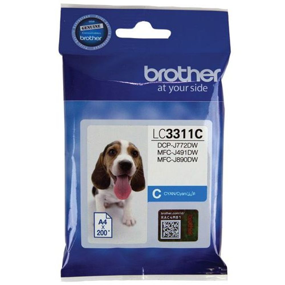 Brother LC3311 Ink Cartridges Cyan