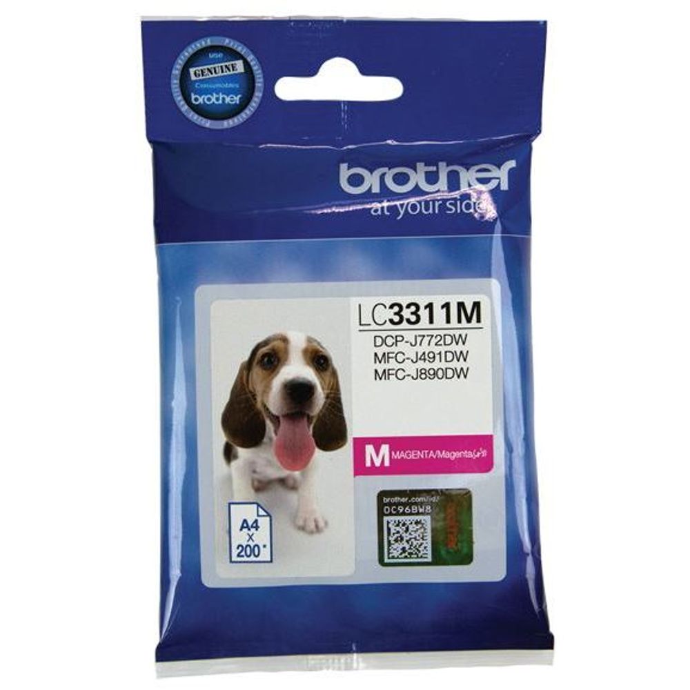 Brother LC3311 Ink Cartridges Magenta