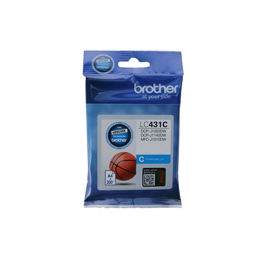 Brother LC431 Ink Cartridges Cyan